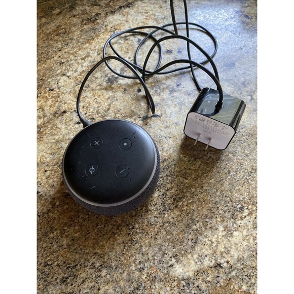 Amazon Echo Dot 3rd Gen Smart Speaker With Alexa Black - Picture 1 of 8